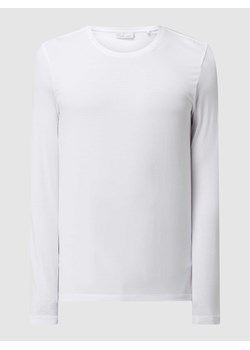 Bluzka o kroju slim fit z długim rękawem i dodatkiem streczu model ‘Theo’ ze sklepu Peek&Cloppenburg  w kategorii T-shirty męskie - zdjęcie 167681843