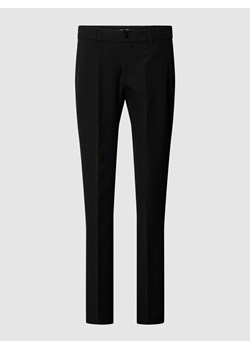 Spodnie materiałowe w jednolitym kolorze ze sklepu Peek&Cloppenburg  w kategorii Spodnie damskie - zdjęcie 167681974
