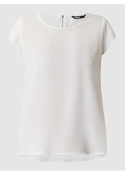 Bluzka w jednolitym kolorze model ‘VIC’ ze sklepu Peek&Cloppenburg  w kategorii Bluzki damskie - zdjęcie 167685001