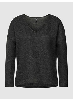 Sweter krótki z efektem melanżowym ze sklepu Peek&Cloppenburg  w kategorii Swetry damskie - zdjęcie 167686570