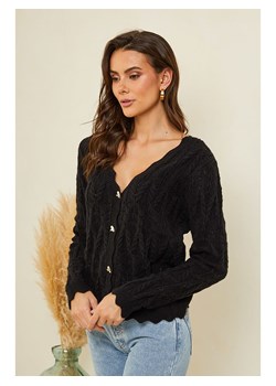 Soft Cashmere Kardigan w kolorze czarnym ze sklepu Limango Polska w kategorii Swetry damskie - zdjęcie 167687891