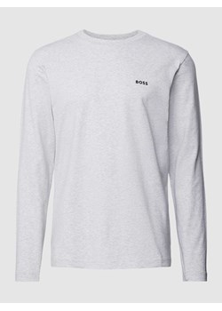 Bluzka z długim rękawem i nadrukiem z logo ze sklepu Peek&Cloppenburg  w kategorii T-shirty męskie - zdjęcie 167690324