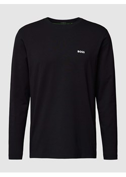 Bluzka z długim rękawem i nadrukiem z logo ze sklepu Peek&Cloppenburg  w kategorii T-shirty męskie - zdjęcie 167690332