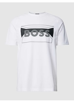 T-shirt z nadrukiem z logo ze sklepu Peek&Cloppenburg  w kategorii T-shirty męskie - zdjęcie 167690333