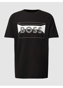 T-shirt z nadrukiem z logo ze sklepu Peek&Cloppenburg  w kategorii T-shirty męskie - zdjęcie 167690353