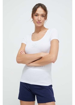 Emporio Armani Underwear t-shirt lounge kolor biały ze sklepu ANSWEAR.com w kategorii Bluzki damskie - zdjęcie 167697043