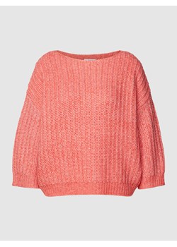 Sweter z dzianiny z okrągłym dekoltem model ‘Polomna’ ze sklepu Peek&Cloppenburg  w kategorii Swetry damskie - zdjęcie 167697690