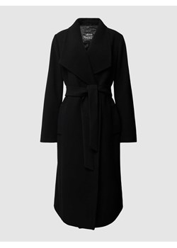 Płaszcz z wiązanym paskiem ze sklepu Peek&Cloppenburg  w kategorii Płaszcze damskie - zdjęcie 167697702