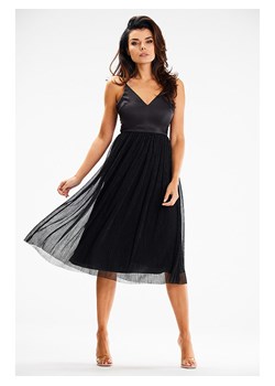 Awama Sukienka w kolorze czarnym ze sklepu Limango Polska w kategorii Sukienki - zdjęcie 167698144