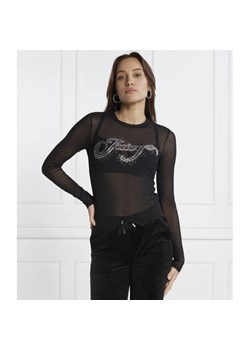 Juicy Couture Bluzka RAHEEM SCATTER DIAMANTE LS | Regular Fit ze sklepu Gomez Fashion Store w kategorii Bluzki damskie - zdjęcie 167702010
