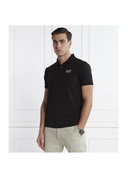 EA7 Polo | Regular Fit ze sklepu Gomez Fashion Store w kategorii T-shirty męskie - zdjęcie 167702011