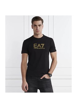 EA7 T-shirt | Regular Fit ze sklepu Gomez Fashion Store w kategorii T-shirty męskie - zdjęcie 167702030