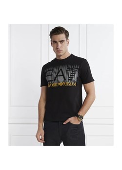 EA7 T-shirt | Regular Fit ze sklepu Gomez Fashion Store w kategorii T-shirty męskie - zdjęcie 167702041