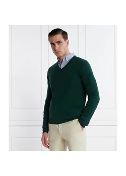POLO RALPH LAUREN Wełniany sweter | Slim Fit ze sklepu Gomez Fashion Store w kategorii Swetry męskie - zdjęcie 167702042