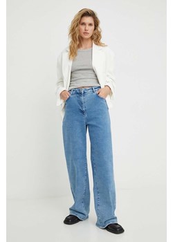 Remain jeansy damskie kolor niebieski ze sklepu ANSWEAR.com w kategorii Jeansy damskie - zdjęcie 167705852