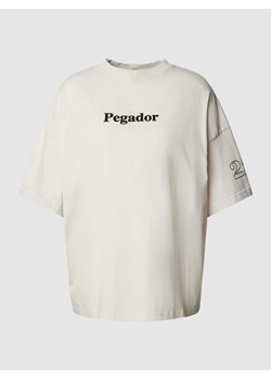 T-shirt o kroju oversized z okrągłym dekoltem model ‘HABO’ ze sklepu Peek&Cloppenburg  w kategorii Bluzki damskie - zdjęcie 167706462