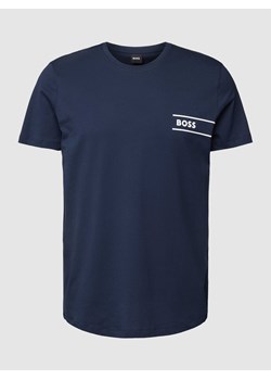 T-shirt z nadrukiem z logo ze sklepu Peek&Cloppenburg  w kategorii Podkoszulki męskie - zdjęcie 167706564