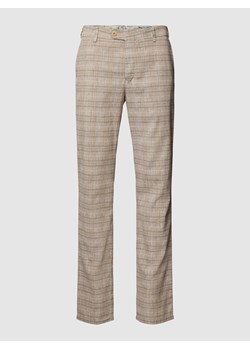 Spodnie ze wzorem w kratę glencheck modelu ‘Lupus’ ze sklepu Peek&Cloppenburg  w kategorii Spodnie męskie - zdjęcie 167706650