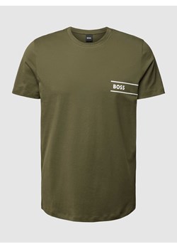 T-shirt z nadrukiem z logo ze sklepu Peek&Cloppenburg  w kategorii Podkoszulki męskie - zdjęcie 167706652