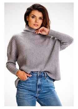 Awama Golf w kolorze szarym ze sklepu Limango Polska w kategorii Swetry damskie - zdjęcie 167709883