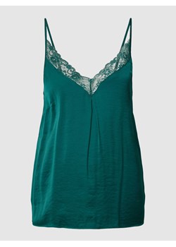 Top bluzkowy na cienkich ramiączkach model ‘CAVA’ ze sklepu Peek&Cloppenburg  w kategorii Bluzki damskie - zdjęcie 167710242