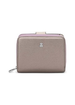 Tous portfel New Dubai Saffiano damski kolor srebrny 2001689955 ze sklepu ANSWEAR.com w kategorii Portfele damskie - zdjęcie 167712430