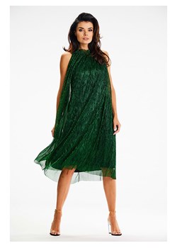Awama Sukienka w kolorze zielonym ze sklepu Limango Polska w kategorii Sukienki - zdjęcie 167714271