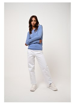 AUTHENTIC CASHMERE Kaszmirowy sweter &quot;Epéna&quot; w kolorze błękitnym ze sklepu Limango Polska w kategorii Swetry damskie - zdjęcie 167714281