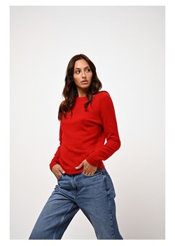 AUTHENTIC CASHMERE Kaszmirowy sweter &quot;Ecrin&quot; w kolorze czerwonym ze sklepu Limango Polska w kategorii Swetry damskie - zdjęcie 167714284