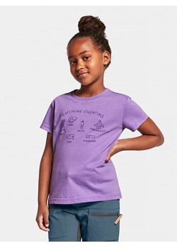 Didriksons Koszulka &quot;Mynta&quot; w kolorze fioletowym ze sklepu Limango Polska w kategorii Bluzki dziewczęce - zdjęcie 167714360