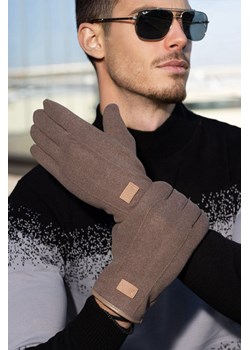 Rękawiczki męskie ELEGANS BROWN ze sklepu Ivet Shop w kategorii Rękawiczki męskie - zdjęcie 167714862