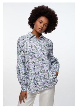 Eterna Koszula w kolorze biało-zielono-fioletowym ze sklepu Limango Polska w kategorii Koszule damskie - zdjęcie 167717521