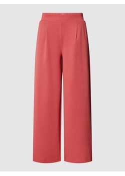 Spodnie materiałowe z szerokim,elastycznym pasem ze sklepu Peek&Cloppenburg  w kategorii Spodnie damskie - zdjęcie 167719083