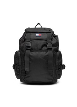 Plecak Tommy Jeans Tjm Off Duty Flap Backpack AM0AM11951 Czarny ze sklepu eobuwie.pl w kategorii Plecaki - zdjęcie 167723710