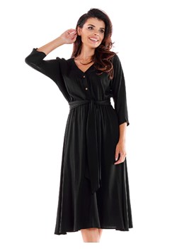 Awama Sukienka w kolorze czarnym ze sklepu Limango Polska w kategorii Sukienki - zdjęcie 167724213