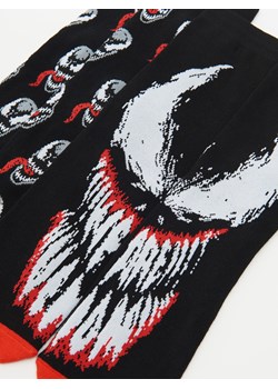 Cropp - 2 pack skarpet Venom - czarny ze sklepu Cropp w kategorii Skarpetki męskie - zdjęcie 167730110