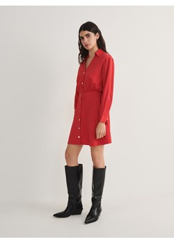 Reserved - Sukienka mini - czerwony ze sklepu Reserved w kategorii Sukienki - zdjęcie 167730930
