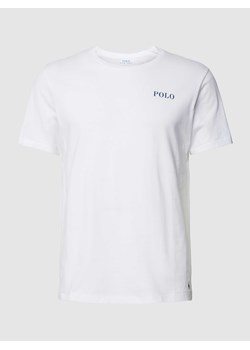 T-shirt z nadrukiem z logo model ‘LIQUID COTTON’ ze sklepu Peek&Cloppenburg  w kategorii T-shirty męskie - zdjęcie 167731254