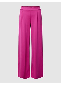 Spodnie materiałowe z elastycznym pasem model ‘KATE’ ze sklepu Peek&Cloppenburg  w kategorii Spodnie damskie - zdjęcie 167731413