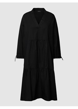 Sukienka midi z dekoltem w serek ze sklepu Peek&Cloppenburg  w kategorii Sukienki - zdjęcie 167731414