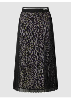 Spódnica midi ze zwierzęcym nadrukiem i nadrukiem z logo ze sklepu Peek&Cloppenburg  w kategorii Spódnice - zdjęcie 167731854