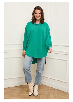 Curvy Lady Koszula w kolorze zielonym ze sklepu Limango Polska w kategorii Koszule damskie - zdjęcie 167735001