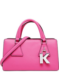Karl Lagerfeld Skórzana torebka na ramię k/lock sm ze sklepu Gomez Fashion Store w kategorii Kuferki - zdjęcie 167736844