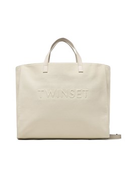 Torebka TWINSET 231TD8421 Beżowy ze sklepu eobuwie.pl w kategorii Torby Shopper bag - zdjęcie 167741201