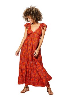 Ipanima Sukienka w kolorze czerwono-pomarańczowo-niebieskim ze sklepu Limango Polska w kategorii Sukienki - zdjęcie 167742204