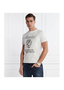 Replay T-shirt | Regular Fit ze sklepu Gomez Fashion Store w kategorii T-shirty męskie - zdjęcie 167743784
