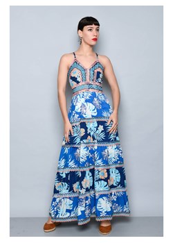 H.H.G. Sukienka w kolorze niebiesko-biało-beżowym ze sklepu Limango Polska w kategorii Sukienki - zdjęcie 167744130