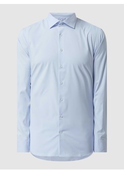 Koszula biznesowa o kroju slim fit z diagonalu ze sklepu Peek&Cloppenburg  w kategorii Koszule męskie - zdjęcie 167745550