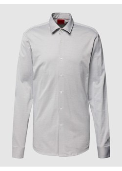 Koszula biznesowa o kroju slim fit ze wzorem na całej powierzchni model ‘Elisha’ ze sklepu Peek&Cloppenburg  w kategorii Koszule męskie - zdjęcie 167745770