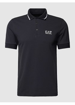 Koszulka polo z nadrukiem z logo ze sklepu Peek&Cloppenburg  w kategorii T-shirty męskie - zdjęcie 167748994